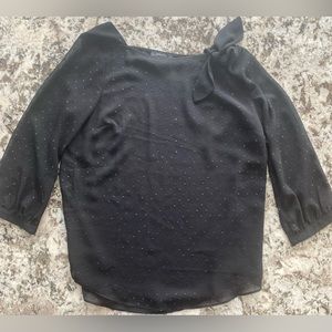 RW&Co women’s sequin blouse. XS